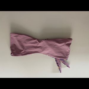 Reversible bikini top